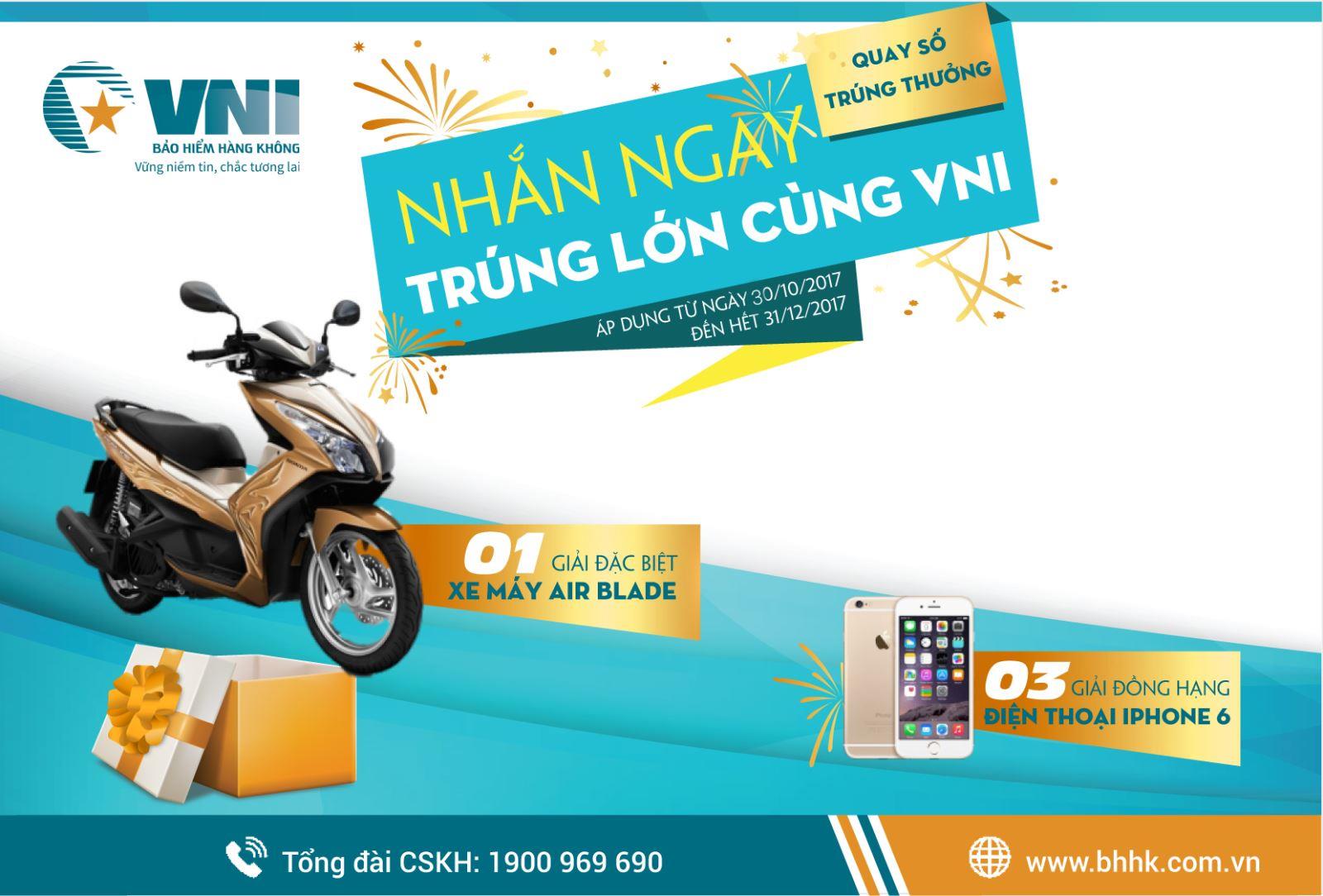 VNI khuyến mại 